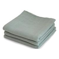 Mushie Muslinfilt Sage - 3 st