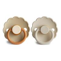 FRIGG Daisy Rund Latex Baby Desert/Cream - Flera storlekar