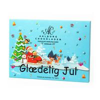 Aalborg Chokoladen Julkalender med mjölkchoklad