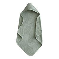 Mushie Babyhandduk med huva -  Moss