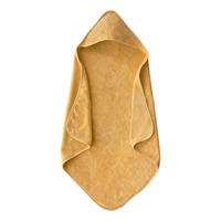 Mushie Babyhandduk med huva - Fall Yellow