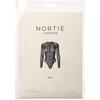 NORTIE Gry Bodystocking, öppen m. Långa Ärmar - Onesize