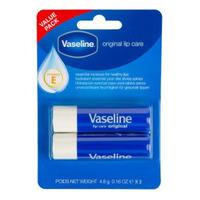 Vaseline Original Lip Care - 2 st