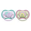 Philips Avent Ultra Air 0-6 mån. - Rosa/Regnbåge - 2 st