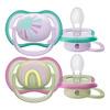 Philips Avent Ultra Air 0-6 mån. - Rosa/Regnbåge - 2 st