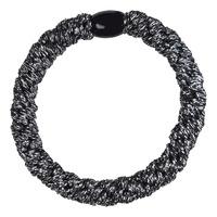 By Stær Hårsnodd - Glitter Black Metallic