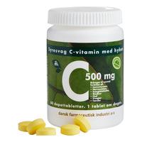 C-vitamin m. Nypon, 500 mg - 60 tabletter