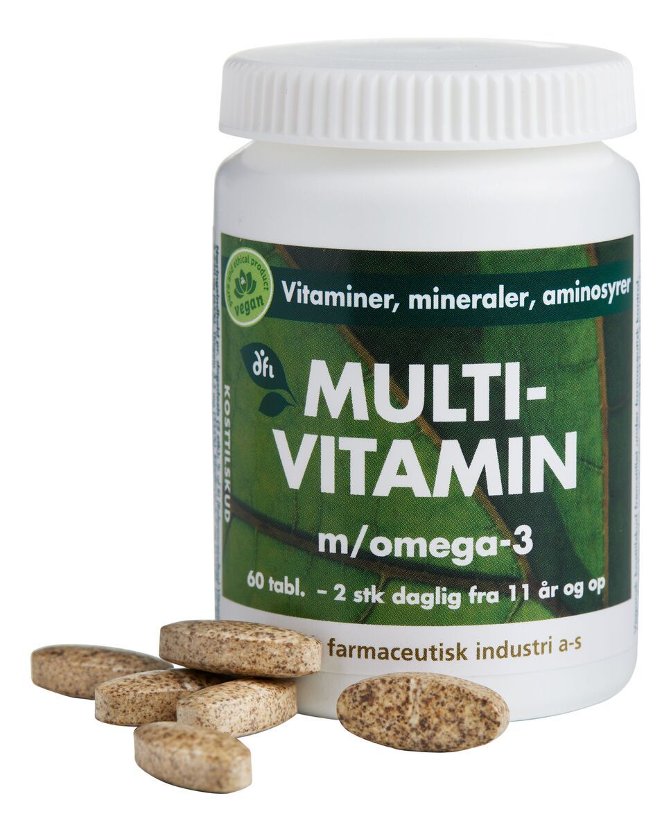 Köp Multivitamin m/omega3 60 tabletter billigt på Med24.se