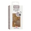 BIBS Bottle Nipple Latex Slow Flow - 2 st