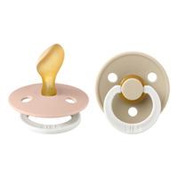 BIBS Colour Latex Anatomisk Blush GLOW/Vanilla GLOW - 2 st - Flera storlekar