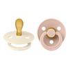 BIBS Colour Latex Symetrisk Napp Ivory/Blush - Flera storlekar - Strl. 1