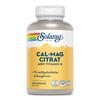 Solaray Cal-Mag Citrate med D-vitamin och mineraler för att upprätthålla normal benstomme Med24.se