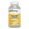 Solaray Cal-Mag Citrat med vitamin D og K2 - 240 kapslar