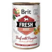 Brit Fresh våtfoder nötkött med pumpa - 400 g