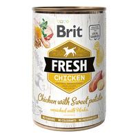 Brit Fresh våtoder kyckling med sötpotatis - 400 g