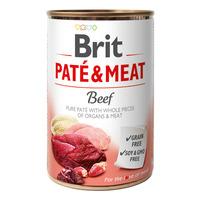 Brit Pate & Meat våtfoder med nötkött - 400 g