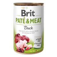 Brit Pate & Meat våtfoder med anka - 400 g