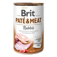 Brit Pate & Meat våtfoder med kanin - 400 g