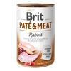 Brit Pate & Meat våtfoder med kanin - 400 g