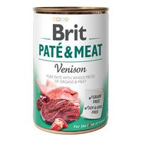 Brit Pate & Meat våtfoder med vilt -  400 g