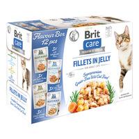 Brit Care Cat Smakbox, 4 varianter i gele - 12 st