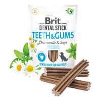Brit Care Dental Stick, kamomill & salvia - 7 st