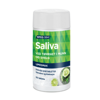Nycodent Saliva Sugtabletter Lime - 100 sugtabletter
