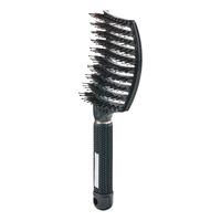 Yuaia Curved Paddle Brush svart - 1 st