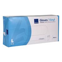 Abena Vinylhandske L med puder - 100 st - S