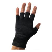 ReflexWear® Gloves without fingers Black - Small