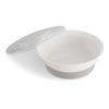 Twistshake Djup Tallrik med lock - Vit
