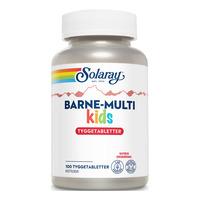 Solaray Barne-Multi - 100 tuggtabletter