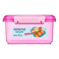 Sistema Lunch Plus - 1,2 L - Pink