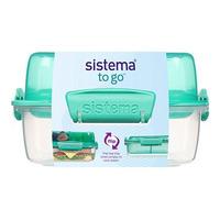 Sistema Lunch Stack Square 1,24 L - Mint