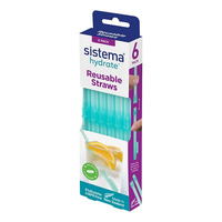 Sistema Reusable Straws 6-pack