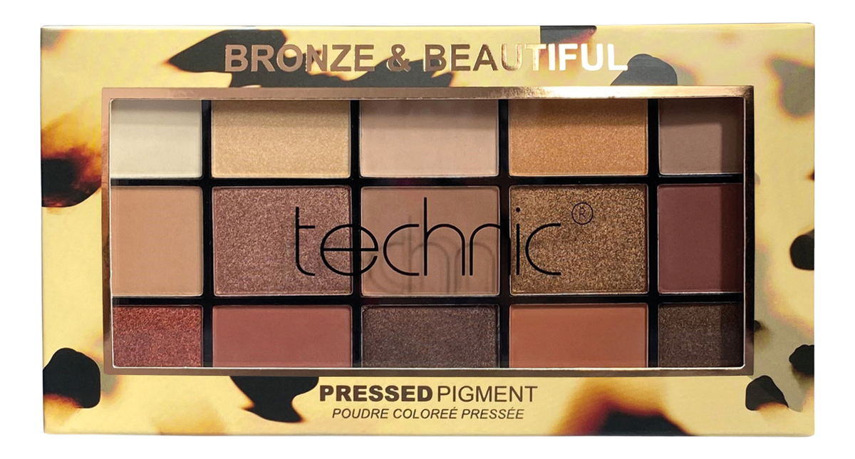 Köp TECHNIC Bronze & Beautiful Eyeshadow Palette på Med24.se