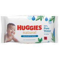 Huggies Wipes Natural 0% Plast Pure - 48 st