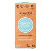 Ginger Organic Tampon Super eko - 14 st 100% ekologisk mjuk bomull för bästa komfort