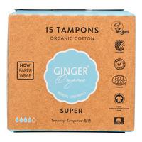 Ginger Organic Tampon Super eko - 15 st