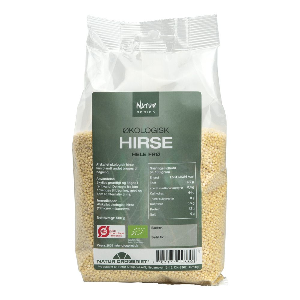 Köp Natur Drogeriet Hirs hela korn eko - 500 g hos Med24.se