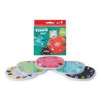TIMIO Disc se 2 - Siffror, barnramsor, havsdjur, former och frukter - 1 st