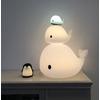Filibabba LED-lampa - Christian the whale 30 cm.- 1 st