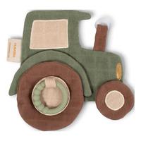 Filibabba Snuttefilt med bitring - Traktor - 1 st
