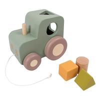 Filibabba Trätraktor stoppa klossar - 1 st