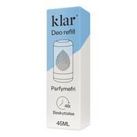 KLAR Deo Refill Parfymfri - 45 ml