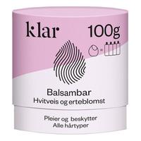 KLAR Balsambar Vitt vete och luktärtor - 100 g