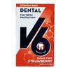 V6 Dental Care Strawberry sockerfritt tuggummi med en underbar jordgubbssmak Med24.se