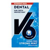 V6 Dental Care Strong Mint - 50 st