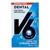V6 Dental Care Strong Mint sockerfritt tuggummi som ger en fin, frisk andedräkt Med24.se