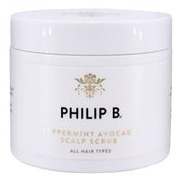 Philip B Peppermint Avocado Scalp Scrub - 236 ml